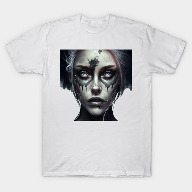 Pale as Death -- No BG T-Shirt by VoidXedis